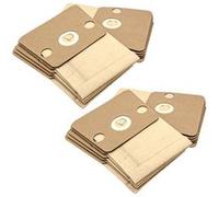vhbw 20x Sacs compatible avec Rowenta Neo, Soam aspirateur - papier, 22cm x 16,5cm, couleur sable G