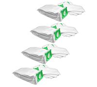 vhbw 20x Sacs compatible avec Sebo Airbelt K1, K1 ECO 1200, K1 ECO 700, K1 Family aspirateur - microfibres non tissées, 29cm x 14cm, blanc