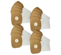 vhbw 20x Sacs compatible avec Sprintus BoostiX 36V, BoostiX, BoostiX iGo aspirateur - microfibre non tissée, 36cm x 17cm blanc