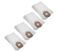 vhbw 20x Sacs compatible avec Sprintus T11, T11 EVO aspirateur - microfibres non tissées, 40,8cm x 22,8cm, blanc