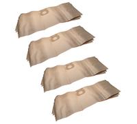 vhbw 20x sacs compatible avec Thomas Inox 1445 SFE, 1545 S, 1545 SFE, 45 S professional aspirateur - papier, 90.9cm x 38.15cm, marron