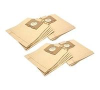 vhbw 20x Sacs compatible avec Tornado Diamant 400, Luxor aspirateur - papier, 26cm x 22cm, couleur sable