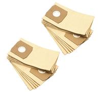 vhbw 20x Sacs compatible avec Trisa Crazy Clean 9060 aspirateur - papier, 27,5cm x 16cm, couleur sable
