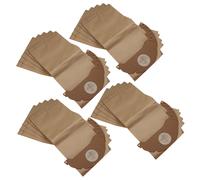 vhbw 20x Sacs remplacement pour Kärcher 4002667015317, 6.904-143.0 pour aspirateur - papier marron