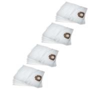 vhbw 20x Sacs remplacement pour Nilfisk 302002404, 302002403 pour aspirateur - microfibre non tissée, 53,45cm x 39,7cm blanc