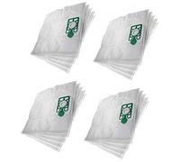 vhbw 20x Sacs remplacement pour Numatic NVM-2BH, 604016 pour aspirateur - microfibre non tissée, 43cm x 43cm blanc