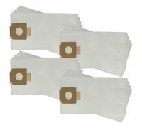 vhbw 20x Sacs remplacement pour Sprintus 106061 pour aspirateur - microfibre non tissée, 42cm x 22,3cm blanc
