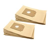 vhbw 20x Sacs remplacement pour Swirl S 70 pour aspirateur - papier, 28cm x 17cm, couleur sable