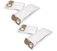 vhbw 20x Sacs remplacement pour Swirl V62 pour aspirateur - microfibres non tissées, 21,5cm x 18cm, blanc