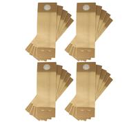 vhbw 20x Sacs remplacement pour Swirl V62 pour aspirateur - papier, 24,3cm x 8,7cm marron