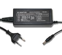 vhbw 220V Bloc d'alimentation, chargeur pour caméra Panasonic SDR-S25, SDR-S25A, SDR-S25K, SDR-S25N, SDR-S25P, SDR-S26 comme VSK0695, 6AS93502, etc..