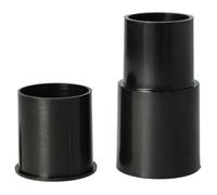 vhbw 2x Adaptateur d'aspirateur pour buse d'aspirateur, tube d'aspirateur/poignée avec connexion 32 et 35 mm - noir, plastique