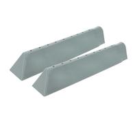vhbw 2x Aube de tambour compatible avec Samsung WF7600, WF7602, P1471GW/XEG, P1405J, P1453GW/XEN, P1253, P1253GW/XEN, P1005J, P1205J machine à laver