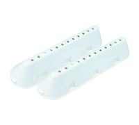 vhbw 2x Aube de tambour compatible avec Whirlpool FWF71683WE, FWF71483WE, FWF71683W, FWF71483W, FWF71483W2, FWF71251W, FWF71253W machine à laver