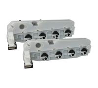 vhbw 2x Bac de récupération de toner usagé compatible avec Canon iR-adv C1335, C1325, C356, C351, C355, C255, C257, C25, C251 imprimante laser