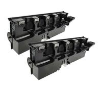 vhbw 2x Bac de récupération de toner usagé compatible avec Konica Minolta Bizhub 554, C454, C368, C364, C308, C284, C258, C224 imprimante laser