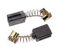 vhbw 2x balai de charbon 6 x 9 x 12mm pour moteur électrique compatible avec Makita BO4556 14000OPM, BO4900V, BO5030 5", BO5031K, BO6030 outil