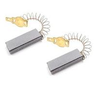vhbw 2x Balai en charbon, charbon moteur, charbon abrasif 6,3mm x 11mm x 32mm pour aspirateur, machine à couper, etc.