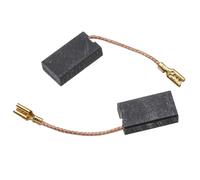 vhbw 2x balais charbon 17,5 x 10 x 5 mm compatible avec AEG AG 1200-125 X, AG 1300-125 XC, DME 1300, DME 1300/2 R, DKE 1300 outil électrique