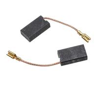 vhbw 2x balais charbon 17,5 x 10 x 5 mm compatible avec AEG DME 30, DME 30/0, DME 45, DME 45/0, MFE 1305, DME 1300/2 R outil électrique