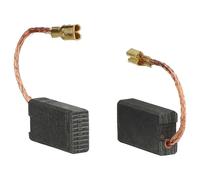 vhbw 2x balais charbon 17,5 x 10 x 5 mm compatible avec AEG SB2E 850 RS, WS 1000, WSL 125 XL, WSSCE 1300, SB2E 800 RS, USB 1200 RT outil électrique