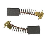 vhbw 2x balais charbon 17 x 11 x 7 mm compatible avec Hitachi Hikoki C 7BU2, C 7BU, CD 7SA, C 6BU2, C 6BU scie circulaire, marteau burineur + ressort