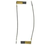 vhbw 2x balais charbon 20,3 x 7,7 x 8,8 mm remplace Eibenstock 80700035 pour outil électrique, appareil de polissage, ponceuse + ressort
