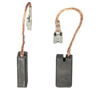 vhbw 2x balais charbon 22,3 x 11 x 6,1 mm compatible avec Stihl MSE 250 | MSE 210, MSE 230, MSE 190C-Q outil électrique, tronçonneuse
