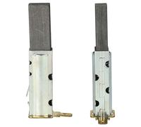 vhbw 2x balais charbon 26,2 x10,1 x 6,9 mm compatible avec Stihl MSE 141C tronçonneuse + ressort