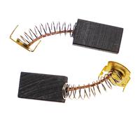 vhbw 2x balais charbon 26 x 14 x 6 mm compatible avec Bosch GWS 1400 (3 601 H24 800), GWS 11-125 CIH (type 3 601 H30 100) outil électrique + ressort