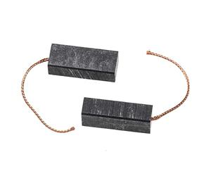 vhbw 2x balais charbon 27 x 11 x 8 mm compatible avec Flymo GLE S, GTE -1.4, GTE-02, XE47S, DXE, E47, XE38, J 5160, XE 38-02 tondeuse à gazon