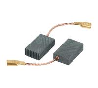 vhbw 2x balais charbon 5 x 10 x 16 mm compatible avec Kress 1050 FME, 1050 FME-P meuleuse d'angle, défonceuse, fraiseuse à cheville plate