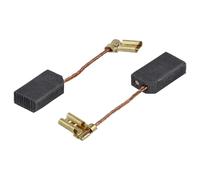 vhbw 2x balais charbon 5 x 10 x 17,5 mm compatible avec Fein WPO 13-15IE, 13-15E/N24, 14-15XE, 14-15E, 14-25E appareil de polissage, meuleuse d'angle