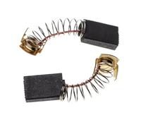 vhbw 2x balais charbon 5 x 11 x 17 mm compatible avec Makita 4101RH, 4200NH, 5044KB, 5704R, 5740NB, 4131, 2107FK, 4140, 4100NH outil électrique