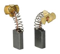 vhbw 2x balais charbon 5 x 11 x 17 mm remplace Makita B-80379, CB-303A pour outil électrique