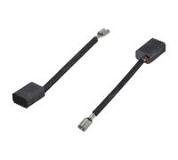 vhbw 2x balais charbon 5 x 8 x 12 mm compatible avec Fein BSS 1.6 E, 2.0 E, 1.6 CE meuleuse droite