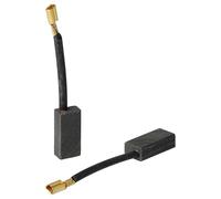 vhbw 2x balais charbon 5 x 8 x 16 mm compatible avec Fein BLK 1.6, BLK 1.3 T, BLK 1.3 CS, BLK 1.6 L outil électrique, outil multifonction, gris foncé