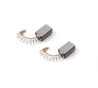 vhbw 2x balais charbon 5x8x12 mm compatible avec Bosch GFF 22 0 601620063, GEX 150 Turbo 0601250772, GEX 150 Turbo 0601250703 outil électrique