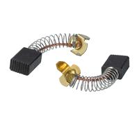 vhbw 2x balais charbon 6,0 x 9,95 x 15 mm remplace Protool Festool MP 058.10 pour perceuse, ponceuse, meuleuse d'angle + ressort