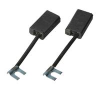 vhbw 2x balais charbon 6,3 x 12,5 x 22 mm compatible avec Bosch GPO 12 E 0601366703, 0601366737, 0601366708, 0601366732 outil électrique