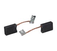 vhbw 2x balais charbon 6,3 x 16 x 22 mm remplace Flex 340006, 339946 pour ponceuse excentrique, ponceuse, meuleuse d'angle