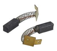 vhbw 2x balais charbon 6,3 x 6,3 x 16 mm remplace Fein 30711081006 pour outil électrique + ressort G
