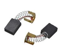 vhbw 2x balais charbon 6,5 x 13,5 x 17 mm compatible avec Einhell RT- SM 305 L, TS 1725 scie à onglet, scie circulaire sur table