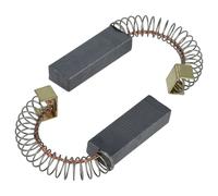 vhbw 2x balais charbon 6 x 10 x 31 mm compatible avec Kärcher Duo SB, NT 501 PROFI, NT 551 BS, 1.934-866.0, NT 551 aspirateur humide / à sec + ressort