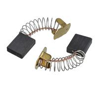 vhbw 2x balais charbon 6 x 16 x 20 mm compatible avec Sauer ZKS 2033 outil électrique, ponceuse + ressort