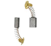 vhbw 2x balais charbon 7 x 11 x 17 mm compatible avec Hitachi C10FCH2, C12FCH, C10FCE2, C10FCH, C10FB, C10FCE, BLU4, C12FCH2, C12FDH scooter + ressort