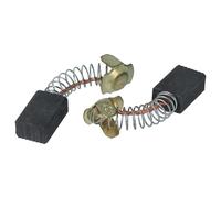 vhbw 2x balais charbon 7 x 11 x 17 mm compatible avec Hitachi CR13, C7SA, CR13VBY, C7SC, CR13VA, CR13V, CM4SB2, C8FB2 outil électrique + ressort