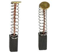 vhbw 2x balais charbon 9,4 x 5,4 x 4,9 mm compatible avec Stihl FSE 52, 48160114100 outil électrique, rotofil + ressort