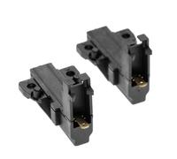 vhbw 2x balais charbon avec support compatible avec Bauknecht WA9672GWS, WA9672WS, WA9672GAF, WA9670WS, WA9670WSB, WA9670GA machine à laver