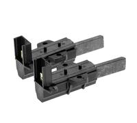 vhbw 2x balais charbon avec support compatible avec Indesit C00140840 = ARI140840 (482000081596) moteur de lave-linge